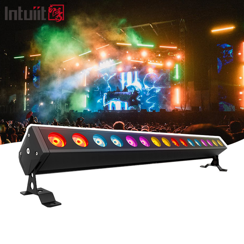 DMX512 RGBW LED ลินีเรียม แสงล้างผนัง สําหรับโคมไฟสถาปัตยกรรมและโคมไฟหน้าต่าง 16x5W แสงเวทีกันน้ํากลางแจ้ง