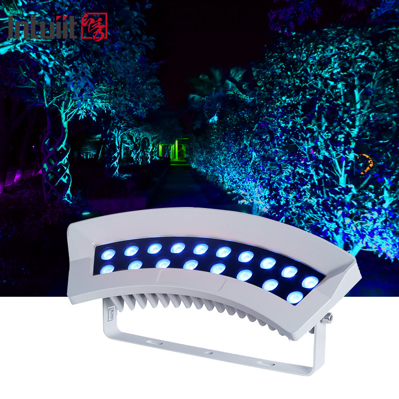 DMX512 36W rgbw สีสัน LED ไม้กอดแสง IP65 กันน้ํา ไม้โคมไฟจุดแสงกลางแจ้งสวนแสงภูมิทัศน์