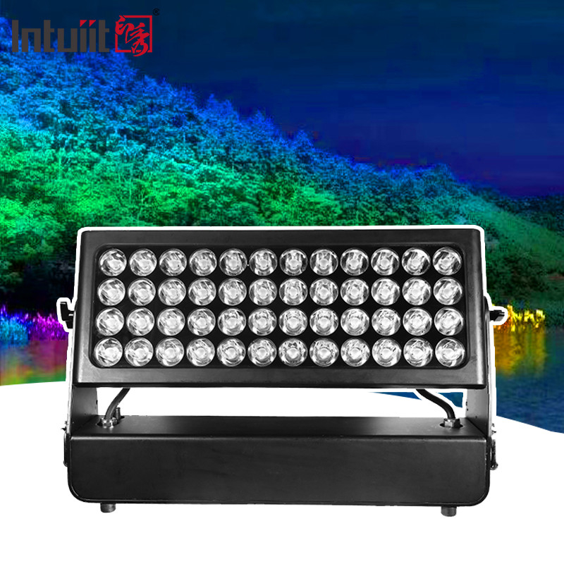 48X40W สีเมืองแสง RGBW 4in1 ip65 กันน้ําอาคารสูง ผ้าผนัง แสงเวที