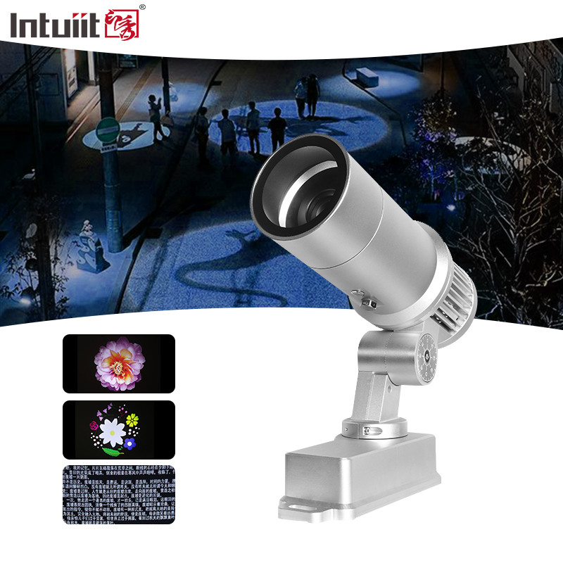 โลโก้แบบกําหนดเอง 60W โจ๊กเกอร์โฆษณา LED ไฟโฉมผนัง LED ปรับน้ํา IP65 HD