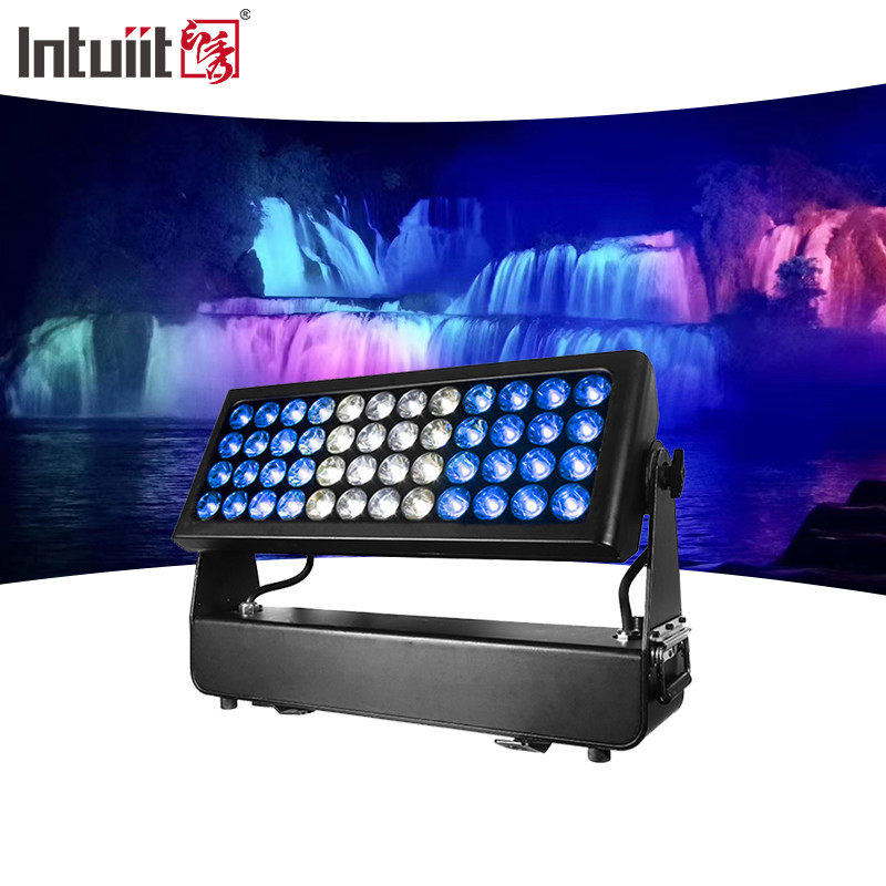 IP65 กันน้ําภายนอก RGBW LED Bar Wall Wash 1500W City Flood Strobe DJ แมทริกซ์ ไลท์ อลูมิเนียม สเตจ ไฟฟ้า อาคาร