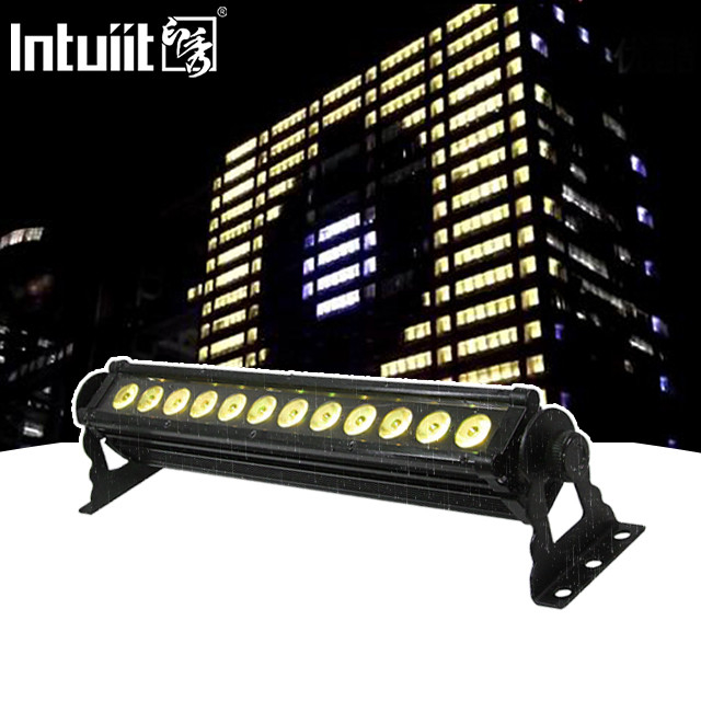 12X3W LED ไฟเวที อลูมิเนียมเรือน DMX LED ไฟสตรอบ ไฟกําแพง