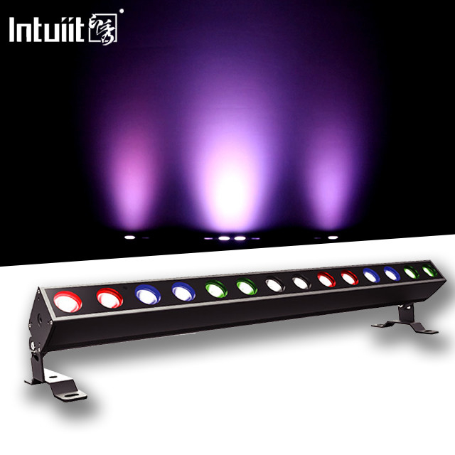14X10W RGBW LED พิกเซล แบตเทน แสงเวทีด้วยแสงเบื้องหลัง