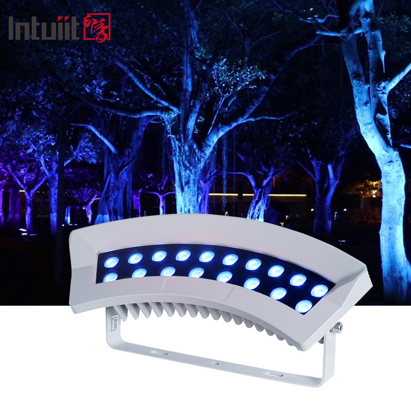 36W RGBW ต้นไม้แสงน้ํา IP65 กันน้ําภายนอก สี Led Spot สวนแสงภูมิประเทศ