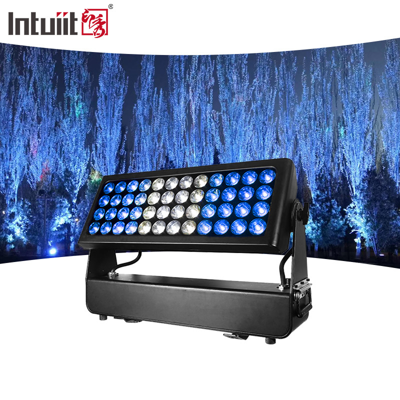 ความสว่างสูง IP65 1500W RGBW 4IN1 LED DMX Led Wash Light Outdoor LED City Color Architecture Light LED Flood Light แสงไฟฟ้า LED