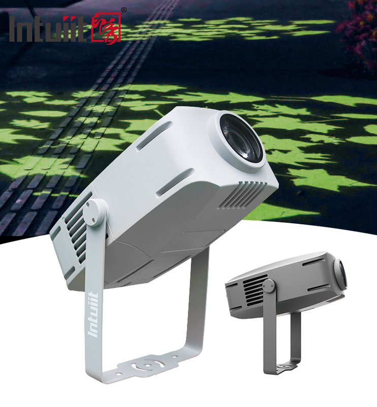 LED โลโก้โปรเจคเตอร์ 200W DMX512 กันน้ํา Led โกโบ้ โป้โฆษณาแสง IP65 โปรเจคชั่น สําหรับขาย