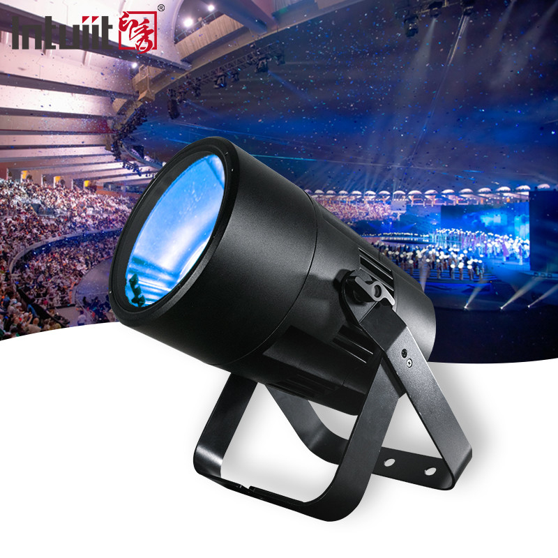 200W COB LED Light ลินีเออร์ซูม 10 ถึง 55 องศา RGBW ห้องประชุมโรงละคร Flood Light DMX LED Par