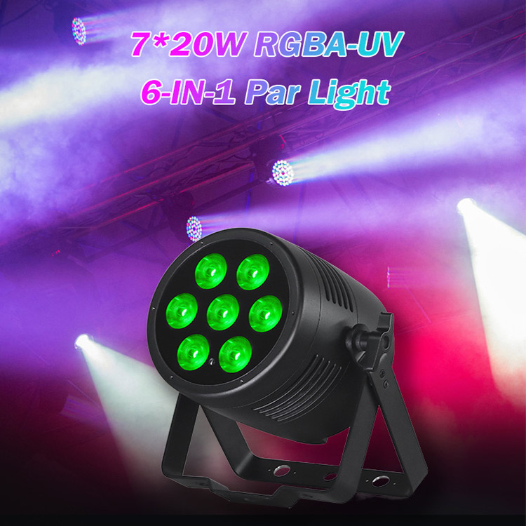 7x20w Dmx512 Led Bar Stage Light Rgbwa-uv Led Disco Light DJ Light Bar Party สําหรับงานปาร์ตี้
