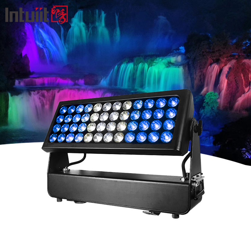โปรเฟชั่นแนล กันน้ํา IP65 1500W Rgbw 4in1 City Color Wash Light Led Flood Light Led Wall Washer เครื่องล้างผนัง