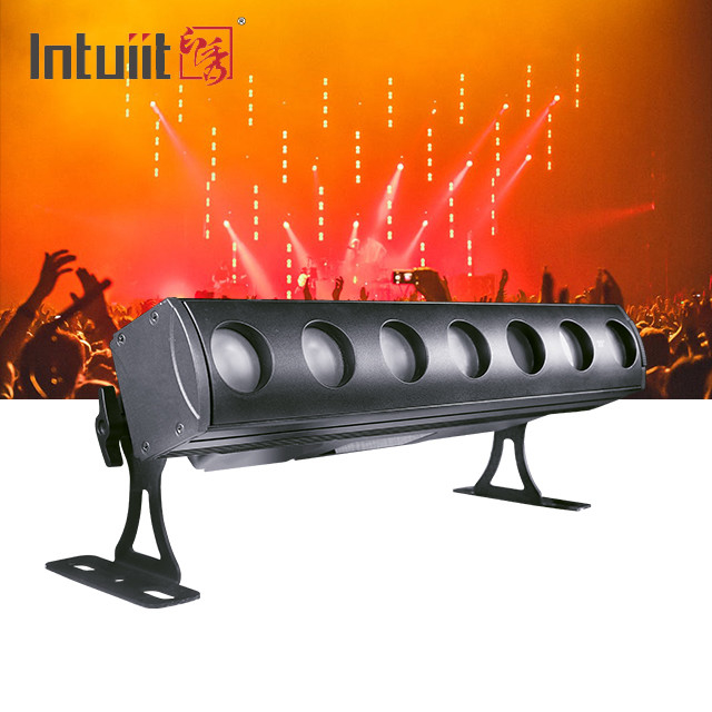 DMX Rgbw เปลี่ยนสี 7x15W ล้างบาร์ ไฟ Ip65 Led Wall Washer นอก
