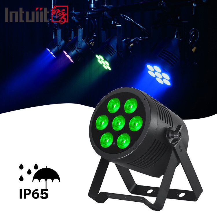 RGBWA UV 6 ใน 1 กันน้ํา 7x20W Par Light กันน้ํา LED Par Light Outdoor IP65 Par Light DJ Stage