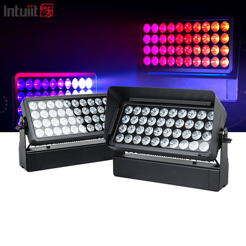 Led City Color Light 400W ภายนอก อาคารสถาปัตยกรรม Led Wall Washer Light 40pcs 10w Rgbw 4in1 ภายนอก