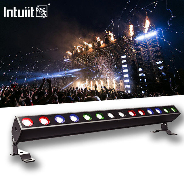 DMX512 14*10w RGBW 4in1 พิกเซล LED แวลกระจก IP65 กันน้ํา Dj งานแต่ง กรุงเทพ กิจกรรมเวที กลางแจ้ง Led Wash Light