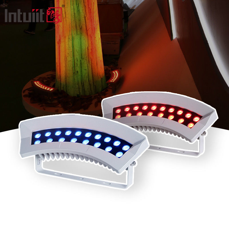 Led Tree Hug Lamp ด้านนอก dmx512 36W RGBW สีสันสวนจุดแสงภูมิทัศน์