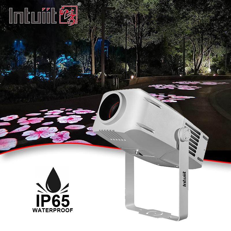 400W Power IP65 Advertising Logo Projector Pattern Projection Lamp Customized Static Indoor Outdoor LED Gobo