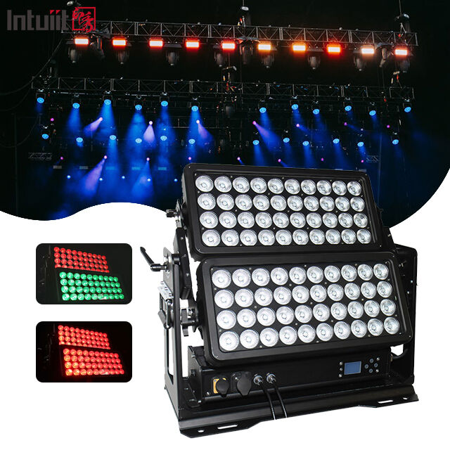 ไฟวอช LED สำหรับเวทีกันน้ำแบบสองชั้น City Color DMX Control Mode ขนาด 400W 800W 1500W สำหรับงานอีเว้นท์