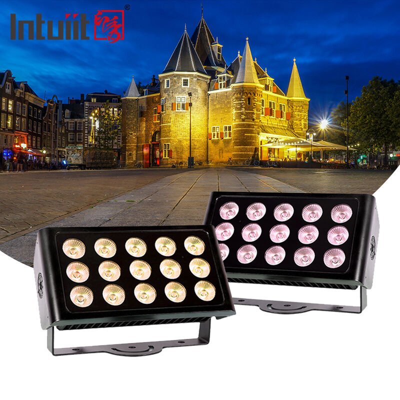 LED IP65 Outdoor Waterproof 80w RGBW 4in1 ล้างแสงสีเมือง DMX512/ การควบคุมอัตโนมัติสําหรับ DJ ดิสโก้ พาร์ตี้ คลับ