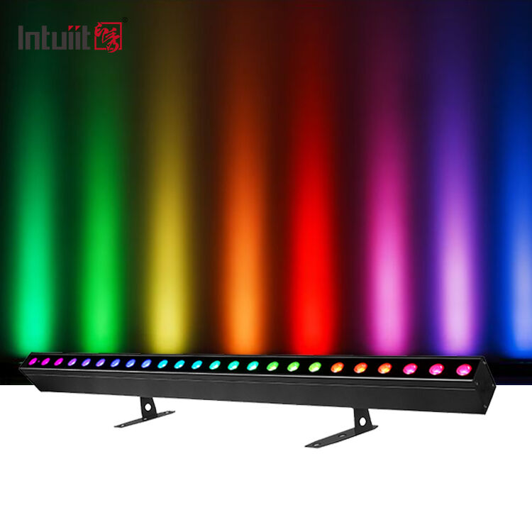 24*2W RGBW 4in1Sound DMX RDM Wall Washer Light Stage Lighting LED Wall Washer Light DJ