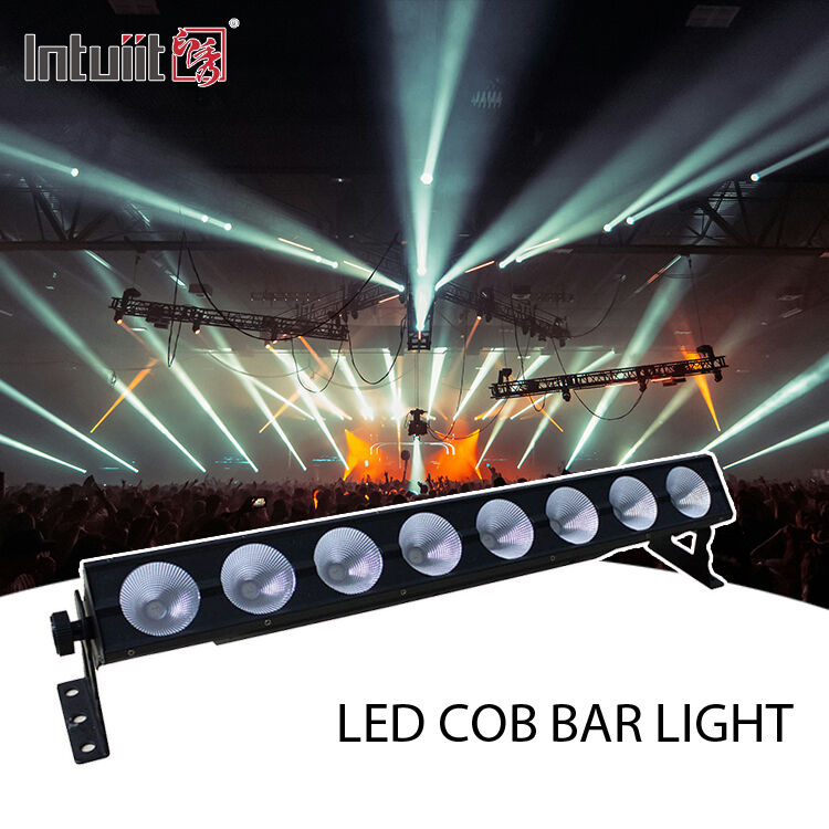 ไฟเวที LED RGB 8*15W, ไฟบาร์ Strobe DJ, ไฟบาร์ 3 in 1 Wall Washer สำหรับใช้ในอาคาร พร้อมระบบควบคุม DMX, AutoPlay สำหรับโบสถ์ คริสต์มาส งานแต่งงาน การเต้นรำ