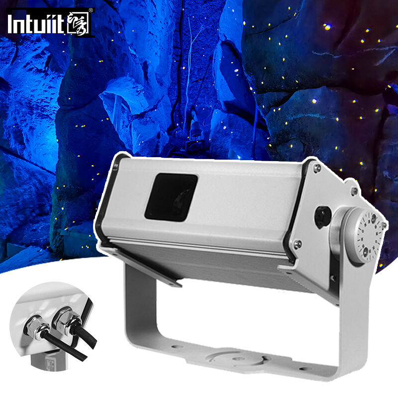 13W RGB Laser Firefly Projector IP65 แสงตกแต่งภูมิทัศน์กลางแจ้ง สําหรับสวนสนุก การท่องเที่ยววัฒนธรรม ดูกลางคืน
