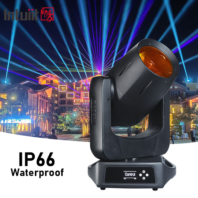 IP66 กันน้ํา 100W CMY เลเซอร์เคลื่อนหัวแสง Ultra Narrow 0.8 องศามุมรังสี