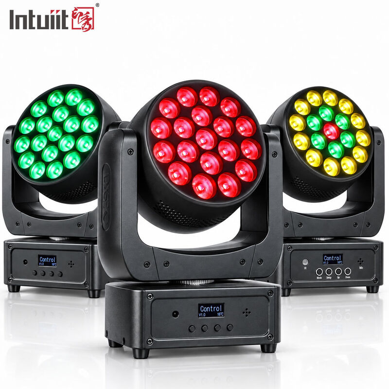 19x8w Rgbw 4in1 ขับเคลื่อนหัวล้างแสง dj ดิสโก้ LED ไฟเวที