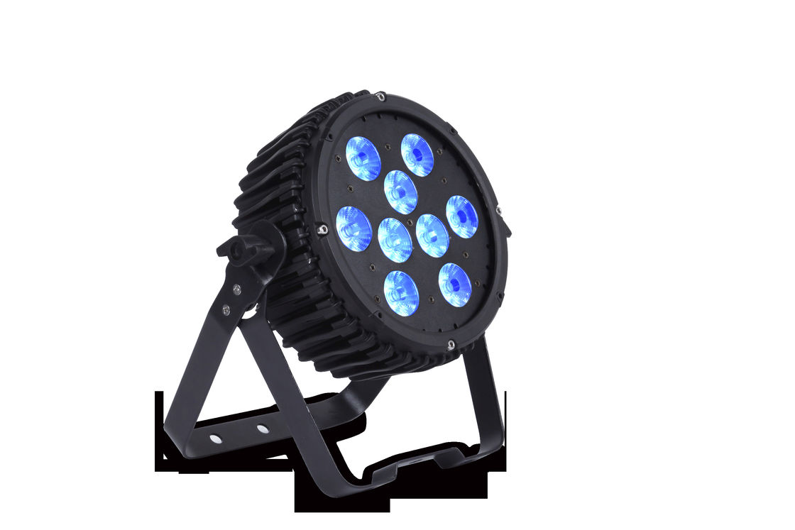ไฟเวที LED Par Can RGB 6 / 9CH พร้อมอายุการใช้งาน 50,000 ชั่วโมง