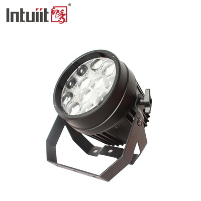 ไฟ LED Par Can Stage กันน้ำเงียบ 12x10W RGBW 4 In 1 LED Zoom Par Stage Light