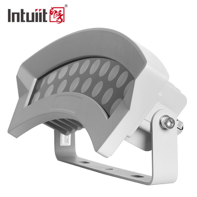 IP65 36W ไฟ LED น้ำท่วมแนวนอนกลางแจ้ง สวน โคมไฟต้นไม้ Crescent กันน้ำ