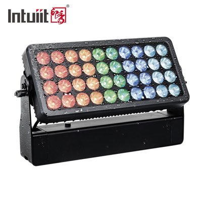 Ip65 Led เครื่องซักผ้าฝาผนังกลางแจ้งแบบเส้นตรง RGBW 400W Wash Dmx Bar Light สำหรับอาคารแสงสว่างภายนอก