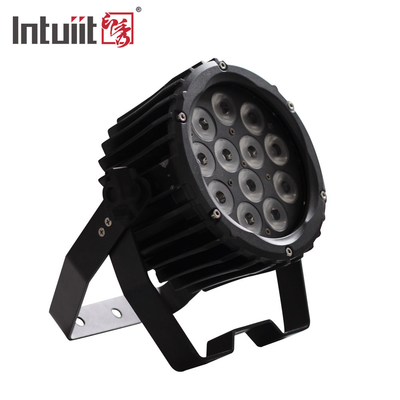 6CH Par สามารถล้างไฟ LED Stage 12 * 3W RGBW 4 In 1 LED Par Light สำหรับงานแต่งงาน Disco Party