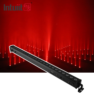Wireless DMX LED Wash Bar 12x2w RGBW 4 In 1 LED เครื่องซักผ้าฝาผนังไฟตกแต่งงานแต่งงาน