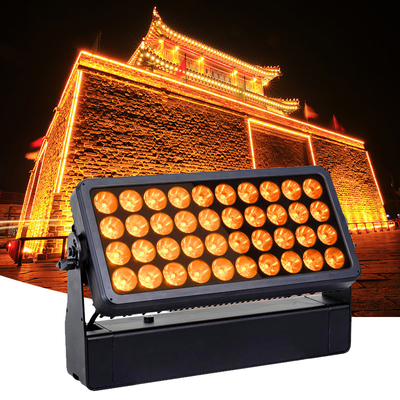 25CH 40x10w เครื่องซักผ้าฝาผนังกันน้ำสำหรับล้างอาคาร