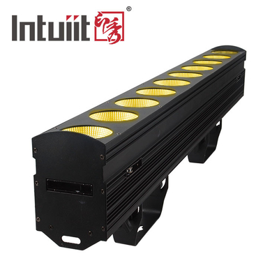 10 * 9W COB RGB LED Pixel Bar สำหรับโครงการคอนเสิร์ต DJ Club Disco Wedding Events