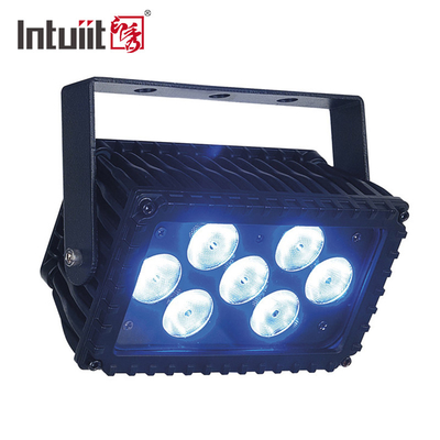 7x3W RGB LED Flood Light สำหรับจัตุรัสแสงสว่างด้านหน้าโบสถ์กลางแจ้ง