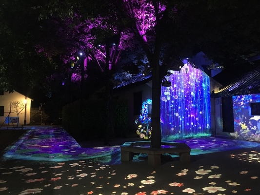 200W กันน้ํา พลังงานสูง กระแส Gobo โปรเจคเตอร์ ไฟระบายธงผลภาพถ่าย HD ไฟ