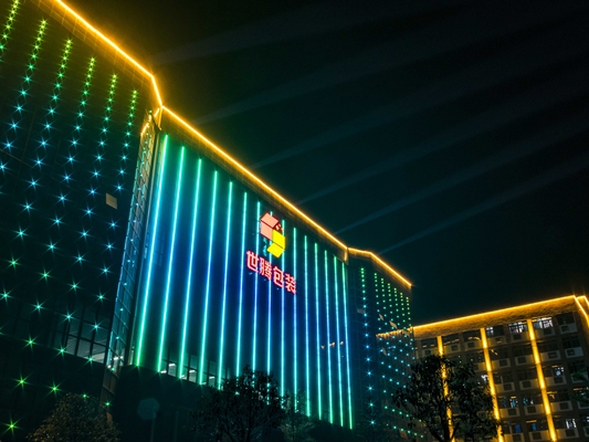 16X5W Rgbw IP65 Led Bar DMX512 Led Outdoor Flood Light Dj สําหรับโครงการอาคาร
