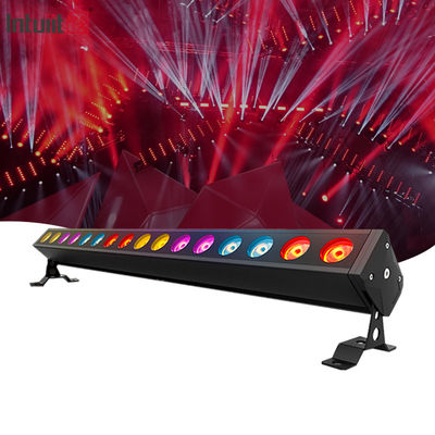 แสงประสิทธิภาพเวทีมืออาชีพ ความยาว 1 เมตร DMX 16x5W RGBW 6in1 เครื่องซักผนัง LED Pixel Bar