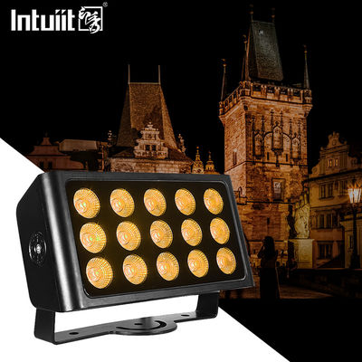 ไฟสีเมือง LED RGBW 80W กันน้ำ IP65 ไฟฟลัดวอชสำหรับภายนอกอาคาร