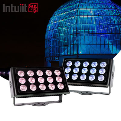 ไฟส่องสถาปัตยกรรมกันน้ำกลางแจ้ง 80W RGBW Led Wall Washer โคมไฟต้นไม้ภูมิทัศน์สวน ไฟสปอร์ตไลท์ led