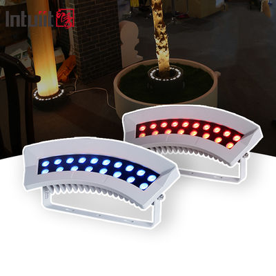 ไฟ LED สปอตไลท์สำหรับต้นไม้กลางแจ้ง RGBW 36W กันน้ำ IP65 ไฟสีสันสดใส ไฟส่องต้นไม้ทำจากอลูมิเนียม