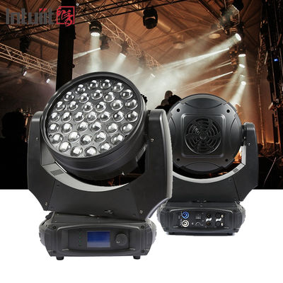 ไฟปาร์ตี้ดีเจ 37*10W RGBW Quad 4 in 1 LED Moving Head Wash Zoom