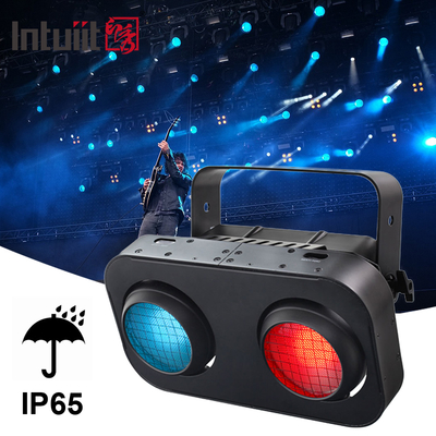 ไฟ LED สำหรับผู้ชม COB Blinder IP65 กันน้ำกลางแจ้ง 200W DMX512 สำหรับงานอีเวนต์บนเวที
