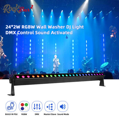 24*2W RGBW 4in1 Led Wallwasher บาร์