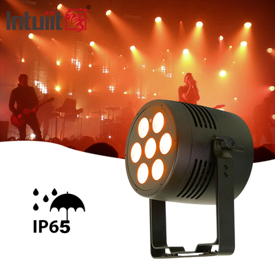 7x20w IP65 DMX512 สเตจ บาร์ พาร์ตี้ ไฟ Rgbwa-uv 6in1 Led Par Can Light DJ ดิสโก้ พาร์ตี้