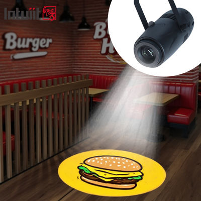 ไฟโปรเจคเตอร์โลโก้ LED Gobo โฆษณาแบบกำหนดเองในร่ม 40w Ip20