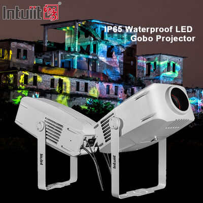 โปรแกรม 400w โจ๊กเกอร์ Gobo IP65 กันน้ํา โลโก้ที่กําหนดเอง โคมไฟ LED ไฟโฆษณา