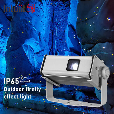 IP65 กันน้ํา 13W ภายนอก ผลกระทบของปลวกไฟ ไลเซอร์โปรเจคเตอร์ ไดนามิก แดงสตาร์รี่ สกายแลมป์ สําหรับปาร์คป่าไม้ตกแต่งภูมิทัศน์