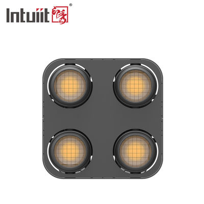DMX512 ควบคุม RGB LED Effect Disco Light สี่หัว Led Blinder Light 1800K 3000K ปรับได้