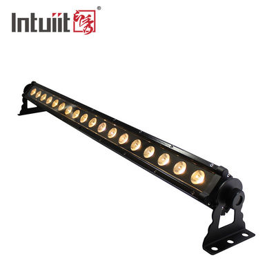 เครื่องซักผ้าฝาผนังแบบยืดหยุ่นกลางแจ้งอาคารแสง 20x9W RGB Led Dmx Pixel Linear Lighting
